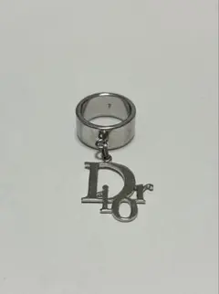 Dior ディオール ロゴチャームリング サイズ7 約14号