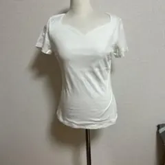 M.deux 半袖 Tシャツ ホワイト 無地のサムネイル