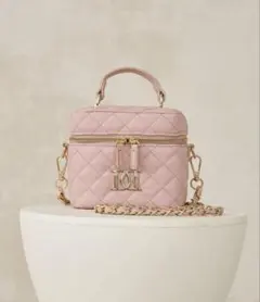 Darich キルティングスクエアミニバッグ ピンク ダーリッチ