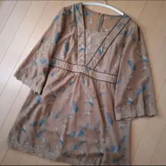 アリスバーリー 大きいサイズ L 11号 チュニック ブラウス エスニック