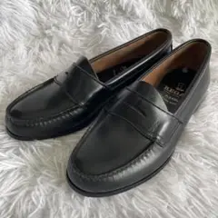 【美品】REGAL FLEXIBLE コインローファー　24㎝　ブラック　革
