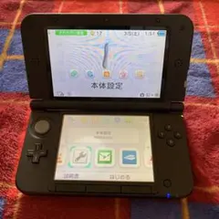 【動作確認済】nintendo 3ds LL ブラック 本体のみ 中古