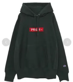 ★18AW MILKFED. CHAMPION BAR SWEAT HOODIE