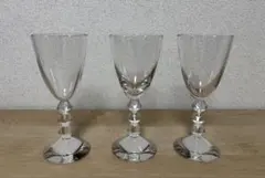 baccarat ベガ　ワイングラスラージM 3客セット クリスタルガラス