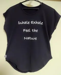 ミカランセ MIKANO ミカノ エアリーTシャツ 黒