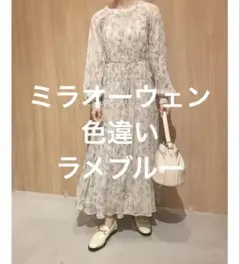 Mila Owen (ミラオーウェン) アメスリバルーンワンピース 花柄 - メルカリ