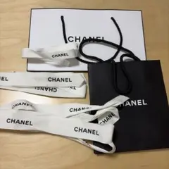 CHANEL ショップ袋とリボンセット