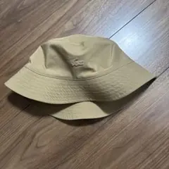 LACOSTE バケットハット ベージュ