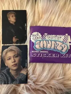 BE:FIRST シークレットモコモコ刺しゅうステッカー シュント トレカ