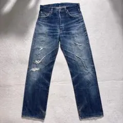 RRL ダメージ リペア 加工デニム 32 x 32 DOUBLE RL - メルカリ