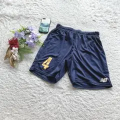 ニューバランス ショートパンツ ロゴ L 練習着 メンズ スポーツ ジム 運動のサムネイル