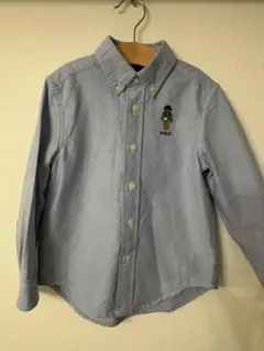 POLO RALPH LAUREN 子供用4T ポロベアボタンダウンシャツ