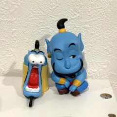 ディズニーアラジンジーニーカプセルトイ　ガチャガチャ2個セット