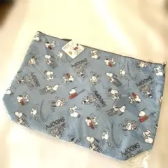 未開封　スヌーピー 保冷温　トートバック　エコバッグ ブルー