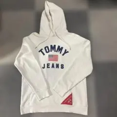 TOMMY JEANS パーカー ホワイト