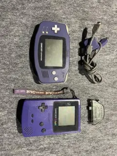 任天堂 ゲームボーイアドバンス & ゲームボーイカラー 本体セット　動作確認済