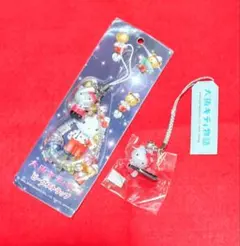 ハローキティ 大阪キティ物語 ビーズストラップ 根付け たこ焼き ご当地 新品