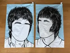 Noel & Liam Gallagher Tea Towel Set UK製