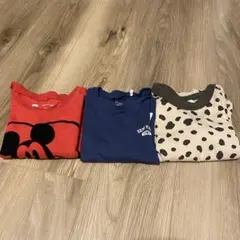 長袖Tシャツ 3枚セット 80cm 90cm GAP 西松屋