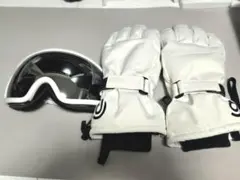 ウィンタースポーツ用品 2点セット グローブ ゴーグル スキー スノボ