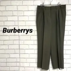 Burberrys バーバリーズ　4タック　スラックス　ウールマーク　カーキのサムネイル