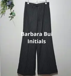 【Barbara Bui Initials 】ブラックスラックス 40 毛混合