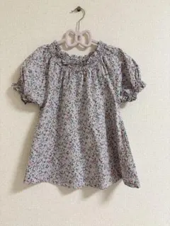 lycée mine 花柄ブラウス 120cm