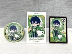 ブルーロック×サンリオキャラクターズ 潔世一 ハローキティ 缶バッジ カード