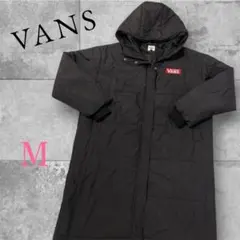 美品❤️VANS フード付き　ベンチコート　中綿 ブラック　M 防寒