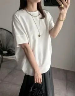 Emma Taylorライトダンボールコクーン半袖カットソーのサムネイル
