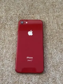 iPhone 7 RED 128GB バッテリー84% 本体のみau箱付 - メルカリ