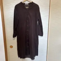 SHOO-LA-RUE ブラウン シャツワンピース