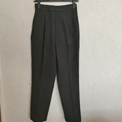 THE SHOP TK テーパードパンツ　ワールド XS 黒