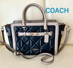 美品！COACHコーチ 2weyバッグ ハンドバッグ ショルダーバッグ