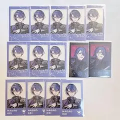 にじさんじ VΔLZ 長尾景 三華の樂 チェキ風カード チェキ 箔押し