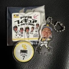 中村晃 ホークス アクリルキーホルダー