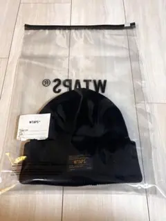WTAPS ビーニー ブラック - メルカリ