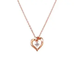 ネックレスのみ7000円 シルバーネックレス  ピンクゴールド Canal 4℃