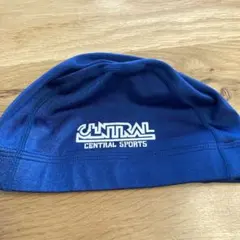 ぽんぽこさん専用 セントラルスポーツ水泳帽 Lサイズ 紺色　水色