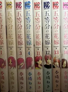 5等分の花嫁漫画5~14フルカラー1~4,11~14ポストカード四葉ファンブック