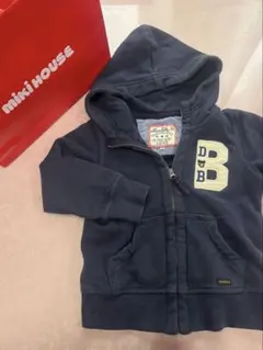 miki house double b パーカー120cm