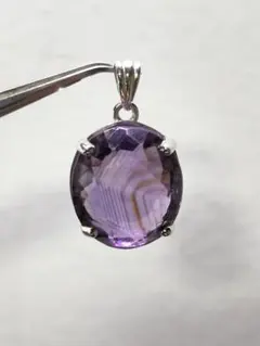 アメジストファントムクォーツ　ペンダントトップ