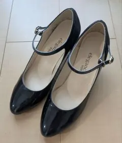 【elegance卑弥呼】ストラップパンプス ダークグリーン 23.5cmのサムネイル