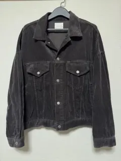 フリークスストア ダークグレー コーデュロイジャケット