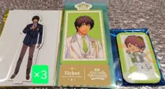 うたプリ WL ブロくじ アクスタ + ちびキャラ 缶バッジ 愛島セシル 特典付