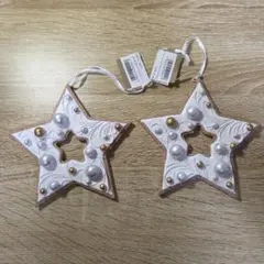 ジンジャーブレッド オーナメント スター 2個セット