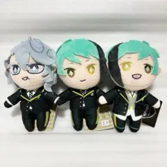 ツイステ エクストラ制服ぬいぐるみ オクタヴィネル アズール フロイド ジェイド