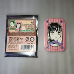 鬼滅の刃　スクエア缶バッジ　コレクション 第１弾　栗花落カナヲ
