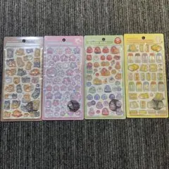 ４枚ボンボンドロップシール　和柄