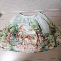 MONNALISA 白雪姫 プリント スカート 152cm - メルカリ